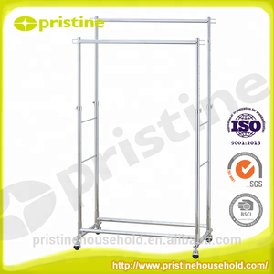 Organizador de ropa portátil de Metal moderno de calidad OEM, el mejor almacenamiento para el hogar, uso en el baño de Taiwán, venta al por mayor, soportes para abrigos de lavandería - Product Image 6