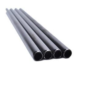 Ống Hút Uống Cocktail Ngắn Màu Đen Bằng Thép Không Gỉ Khắc Logo Đen Hoặc Trắng Có Ống Hút - Product Image 5