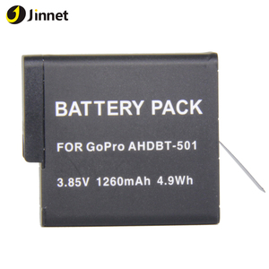 <span class=keywords><strong>Batterie</strong></span> Lithium-Ion 1260mAh AHDBT 501 BT-501 pour <span class=keywords><strong>Go</strong></span> <span class=keywords><strong>Pro</strong></span> <span class=keywords><strong>Hero</strong></span> 5 6 7 <span class=keywords><strong>8</strong></span> HERO5 HERO6 HERO7 HERO8 Noir Haute Qualité 100% Compatible - Product Image 3