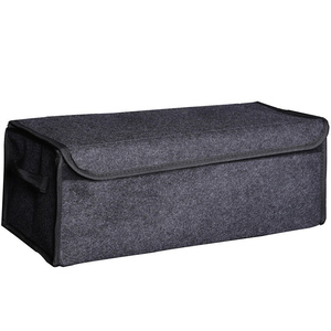 Organizador do porta-malas, organizador da caixa do carro preto - Product Image 5