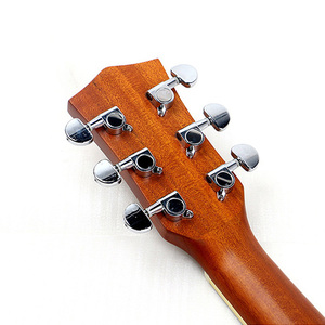 Simger di Alta qualità 6 corde vintage Raso cutaway <span class=keywords><strong>chitarra</strong></span> acustica elettrica prezzo - Product Image 3