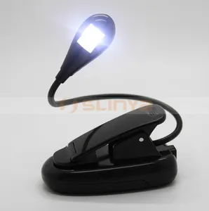 Fabriek Groothandel Zwanenhals Arm Oplaadbare Clip 1 Led Leeslamp