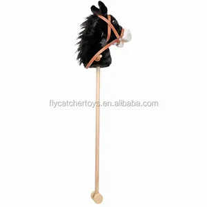 Anhui Flycatcher toys Hobby horse stick in black color