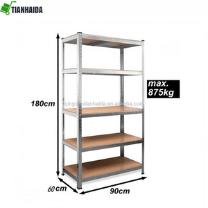 <span class=keywords><strong>Estantería</strong></span> de Metal galvanizada de alta resistencia, Schwerlastregal, 180x90x60cm - Product Image 6