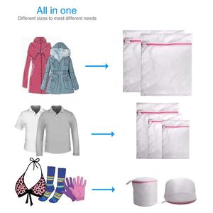 <span class=keywords><strong>Filet</strong></span> <span class=keywords><strong>de</strong></span> <span class=keywords><strong>lavage</strong></span> pour vêtements en maille respirante 100 % polyester pour <span class=keywords><strong>lingerie</strong></span> et vêtements, idéal pour la machine à laver - Product Image 3