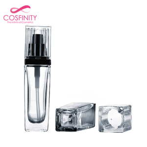 2017 en gros cosmétique belle verre liquide correcteur vide fondation bouteille 30 ml - Product Image 6