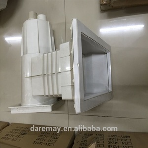 تركيب بركة السباحة التبعي الأبيض مقشدة البلاستيك تسرب مقشدة - Product Image 2
