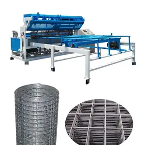 Metal storage shelf use galvanized welded wire mesh deck making machine