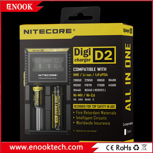 2015 usine gros <span class=keywords><strong>Nitecore</strong></span> digicharger D2 intellicharger 18650 <span class=keywords><strong>chargeur</strong></span> de batterie universel avec US/EU/UK plug - Product Image 2
