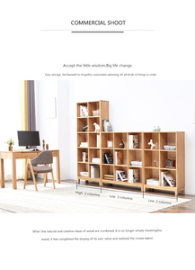 Chất Lượng Cao Cube Kệ Hiển Thị Tủ Sách Bằng Gỗ Kệ Sách - Product Image 3