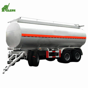 1 + 2 Trục nước lỏng bowser Giao thông vận tải dầu thép bình nhiên liệu Trailer với bàn xoay Drawbar - Product Image 1
