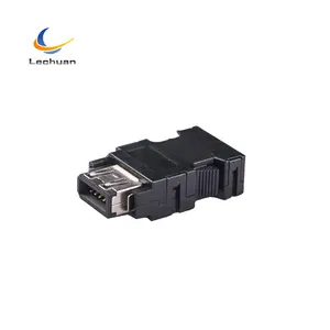 Fita 3M 36310 10P Blindado Compacto (SCR) I/O Conectores para Mitsubishi /Yaskawa/ Sanmotion sistema servo