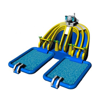 Parque acuático móvil inflable de elefante Popular de nuevo diseño, parque infantil al aire libre, Parque Acuático castillo hinchable para niños a la venta