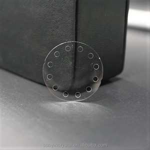 High Optical Production Rate Customized Sapphire Crystal Glass Quality Assured for CNC & Machine for Wristwatch Tools & Parts - Product Image 3