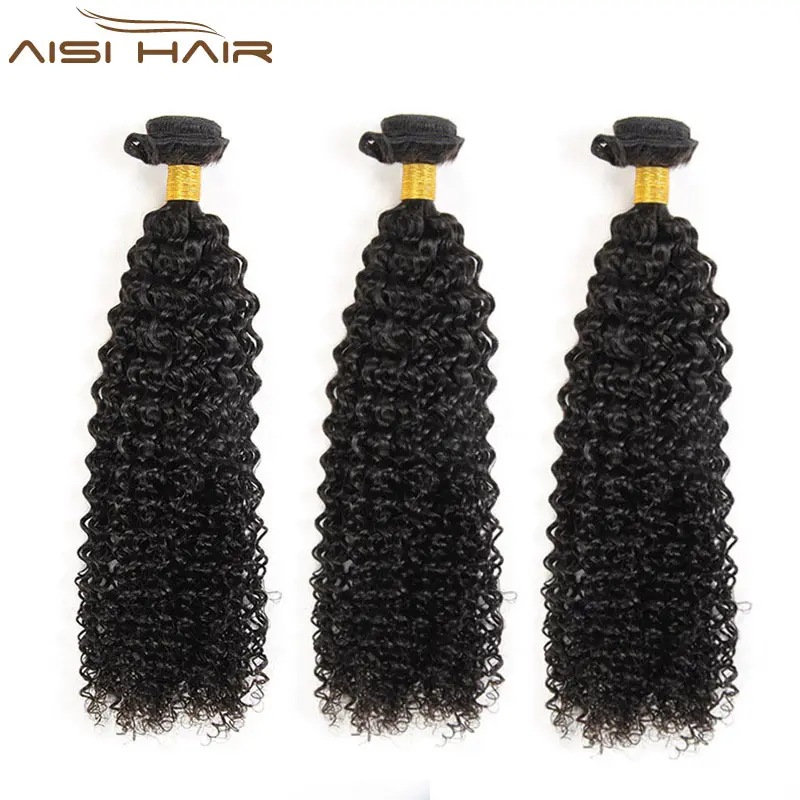 Aisi Haar Nieuwe Stijl 100% Braziliaanse Menselijk Haar Bundels Human Hair Extensions Voor Zwarte Vrouwen