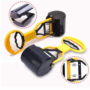 Pinza de mandíbula para residuos de mascotas, rastrillo portátil, para recoger residuos de mascotas - Product Image 5