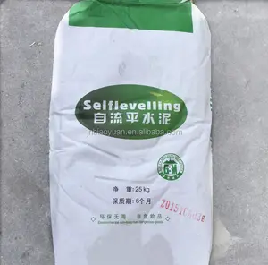 用于弹性地板覆盖物的自干燥调平化合物