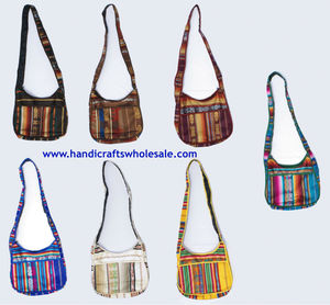 Sac à couches en laine exotiques, besaces à main en laine exotiques, produit de tricotage fait à la main, grand Design, cadeaux nouveauté, Ecuador multi-usages - Product Image 2