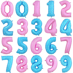 Numeri Divertimento caldo Foglio di Stagnola Palloncino 0-9 Numero Gonfiabile Materiale Lamina di <span class=keywords><strong>Elio</strong></span> Palloncino - Product Image 5