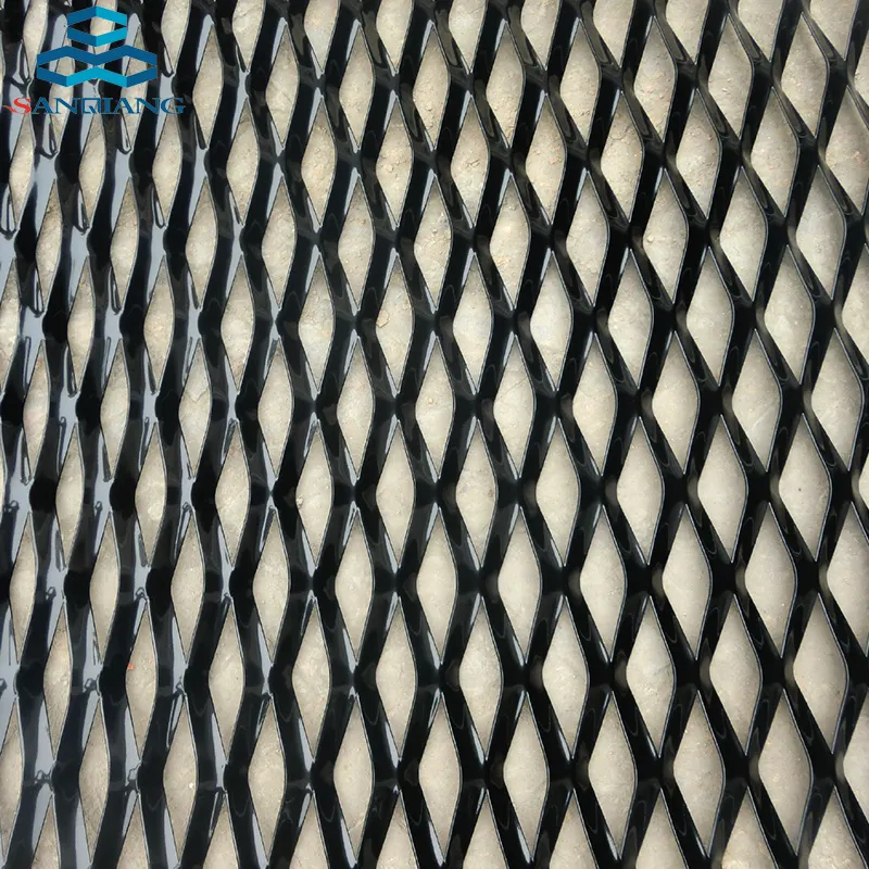 All size aluminum expanded metal grid mesh panel sheet