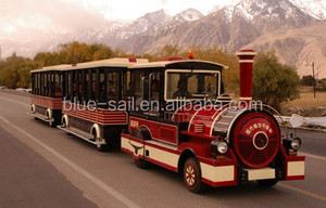 Nuevos cabritos de la llegada paseo sin caminos tren eléctrico tour tren venta - Product Image 1