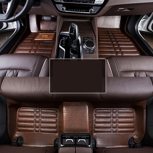Tapis de <span class=keywords><strong>voiture</strong></span> 5D, intérieur de luxe, motif Crocodile, tapis de sol, vente en gros, usine - Product Image 4