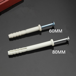Tornillos para paneles de yeso de 6mm, 8mm, 10mm con anclaje de plástico de cabeza avellanada, acabado brillante y gran capacidad de sujeción - Product Image 5