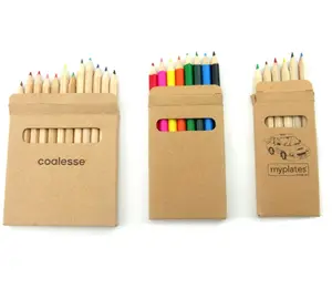 Unionpromo Nach Förderung Verpackung Box für 6pcs Mini Farbe Bleistift Set