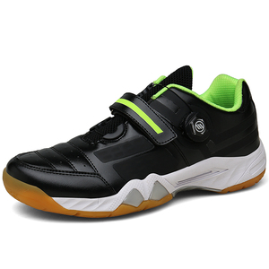 Chaussures de tennis de court confortables pour l'entraînement, chaussures de <span class=keywords><strong>badminton</strong></span> originales antidérapantes pour intérieur, Fashiontown Hommes EVA PU Caoutchouc Maille 200 paires - Product Image 3