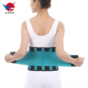 OEM di sostegno Etichette In Neoprene In Vita Trimmer, Corpo Più Sottile Della Vita Cintura Trainer per il supporto della vita lombare