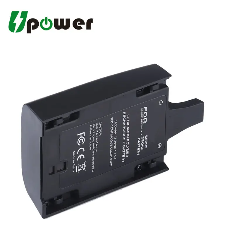 High Quality Replacement New Battery 11.1V 1600mAh li ion Polymer Battery for Parrot Bebop drone