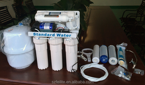 Calidad superior 5 etapas antioxidante alcalina potable de ósmosis inversa purificador de agua con <span class=keywords><strong>bomba</strong></span> - Product Image 6