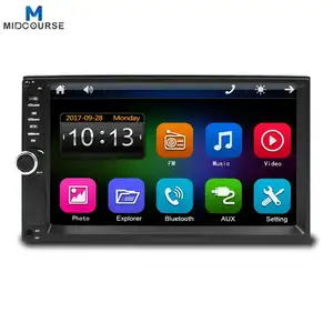 Universal wholesalecar mp5 player 2 din stereo car with fm modulato/blutooth