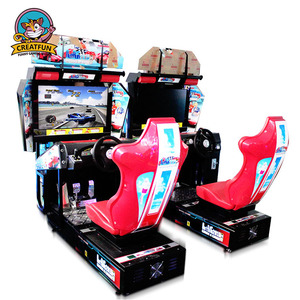 Jeux vidéo d'arcade <span class=keywords><strong>de</strong></span> course automobile en salle à prix d'usine, bon marché, à pièces - Product Image 4