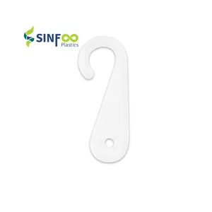 Plastic Flat J Hook for Sock Packaging