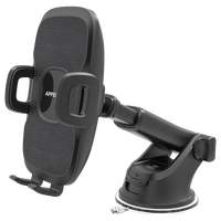 Support de téléphone portable ergonomique APPS2CAR en ABS avec ventouse pour iPhone, téléphone portable, camion, véhicule, rotation à 360°, accessoires de voiture
