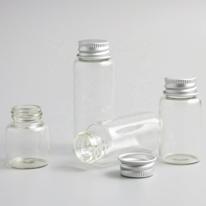 Bouteilles en <span class=keywords><strong>verre</strong></span> transparent vide de 8ml 15ml 20ml 30ml, <span class=keywords><strong>Tube</strong></span> <span class=keywords><strong>à</strong></span> <span class=keywords><strong>essai</strong></span> <span class=keywords><strong>à</strong></span> fond plat <span class=keywords><strong>avec</strong></span> <span class=keywords><strong>bouchon</strong></span> <span class=keywords><strong>à</strong></span> vis en aluminium, 10 pièces - Product Image 2