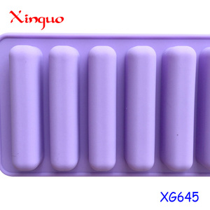 215 Nhà Máy Miễn Phí Mẫu 10 Lỗ Hình Dạng Ngón Tay Silicon Nhựa Khuôn Silicon Sô Cô La Khuôn <span class=keywords><strong>Silicone</strong></span> Ice Cube Khay Nhựa Kẹo - Product Image 6