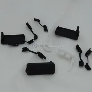 HJ пользовательские micro usb силиконовый резиновый штекер