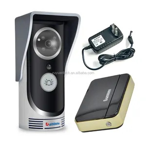 Danmini IP55 Waterdichte Draadloze Wifi Ip Deurbel Camera + Indoor Bell Video Deurtelefoon Intercom