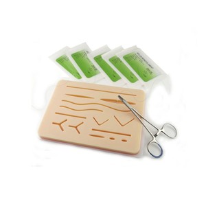 Almohadilla de sutura para práctica quirúrgica de 3 capas, equipo de sutura para cirugía abierta, Kit de práctica de sutura para estudiantes de medicina - Product Image 1
