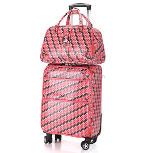 Ensemble <span class=keywords><strong>de</strong></span> <span class=keywords><strong>2</strong></span> <span class=keywords><strong>valises</strong></span> <span class=keywords><strong>cabine</strong></span> américaines en PVC, petites <span class=keywords><strong>valises</strong></span> à roulettes - Product Image 6