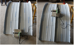 カービングマシン自動段ボール圧着屋根シートカラースチールタイルベアリングコア部品付き - Product Image 4