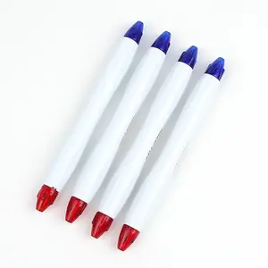 XH White Promotional Double Ended Ball Pen Dual Sides Plastic Pen