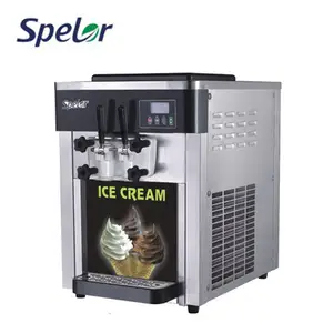 New Arrival European Style Commercial Table Top Ice Cream Machine Soft Serve