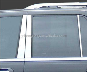 Pour 1997-2017 Ford <span class=keywords><strong>Expedition</strong></span> Acier Inoxydable Chrome Fenêtre Pilier Post Garniture 6PC - Product Image 3