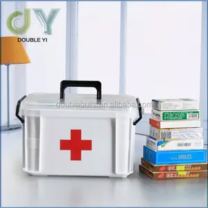 Caja organizadora de medicina al por mayor/caja de almacenamiento de medicina para farmacia