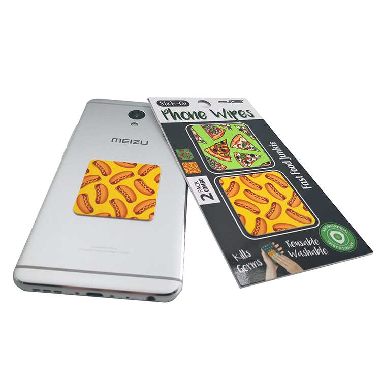 Высококачественная функциональная ручная наклейка для очистки экрана мобильного телефона