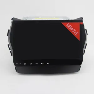 Android 10 9 polegadas DVD Player Do Carro Para Hyundai Santa Fe ix45 GPS 2013 2014 2015-2018 rádio multimídia estéreo de Áudio e vídeo