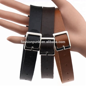 Punk Style Gothique Choker Chaîne Spike Boucle En Métal Collier En Cuir PU Harajuku Grunge Funky Couples Anime Collier - Product Image 4